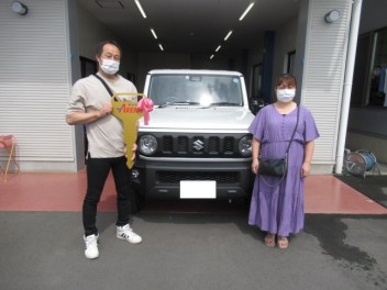 ジムニ－シェラ納車