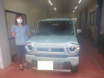 ハスラー　納車式です！