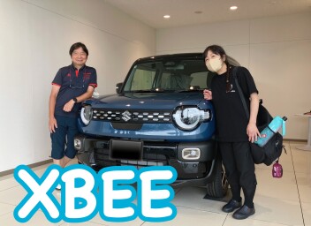 クロスビーを納車させていただきました！！