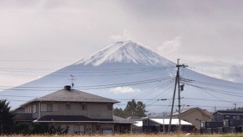 とある社員の絶景富士山キャンプ旅行。