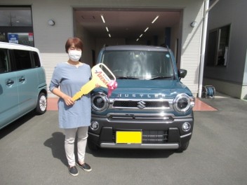 ハスラ－納車