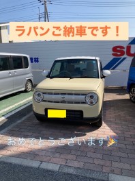 ラパンご納車です♪