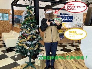 クリスマスフェア開催中♪