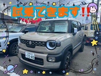 新型クロスビー乗れます！