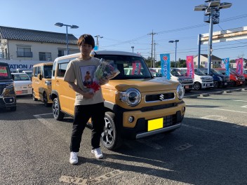 ハスラーご納車しました(^^♪