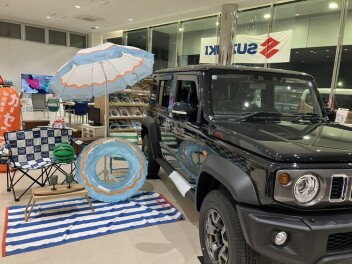 店内を夏仕様に模様替えしました！