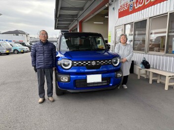 クロスビーご納車させていただきました！