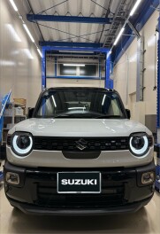 【新車】クロスビー　ピュアホワイトパール　ブラックタフ２トーン　ご納車させていただきました！