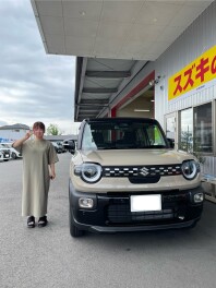 クロスビーご納車させていただきました！