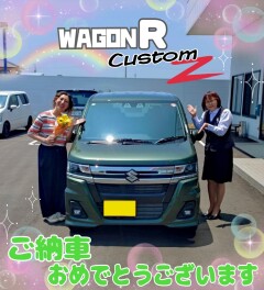ワゴンＲご納車式(*^^*)