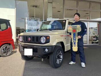 ジムニー、ご納車おめでとうございます♪