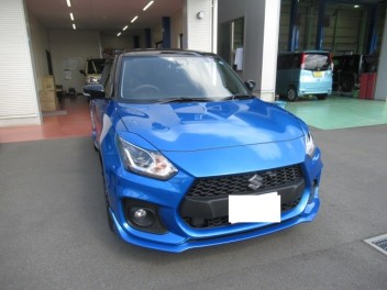 スイフトスポーツ　納車です！！