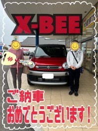 ご納車おめでとうございます！【クロスビー】