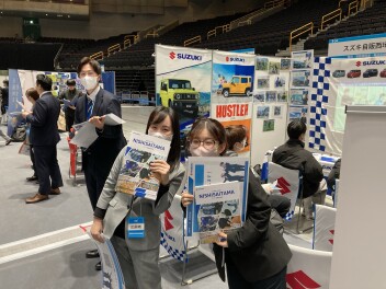昨日はマイナビ就活直前フェアに参加してきました！