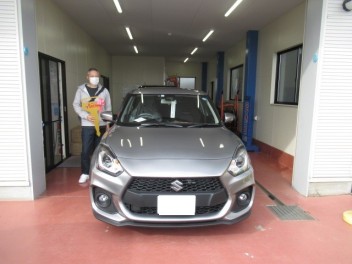 スイフトスポーツ納車