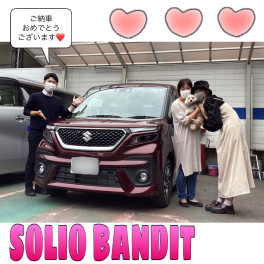 新型ソリオ！！御納車式でした♫