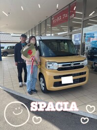 ご納車おめでとうございます！【スペーシア】