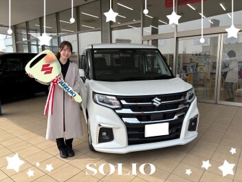 ご納車おめでとうございます！【ソリオ】