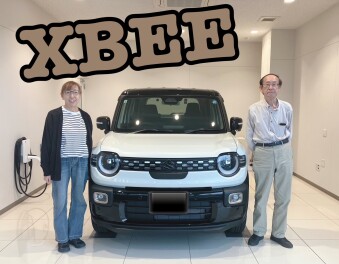 クロスビーを納車させていただきました！！