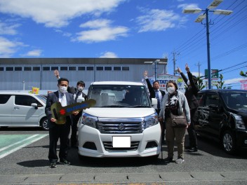 ソリオのご納車です！！おめでとうございます！！