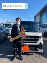 Ｔ様のスペーシアを納車しました！