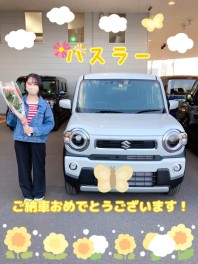 ハスラー納車させていただきました！！