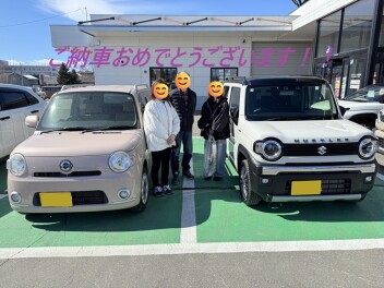 ハスラーご納車おめでとうございます！！