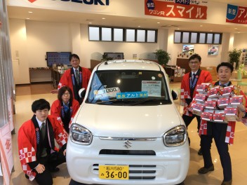 スズキの初売り！２日目！！
