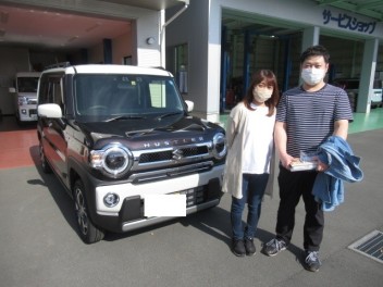 ハスラ－Jスタイル　納車式です！