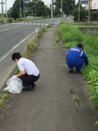 奉仕活動を実施いたしました！