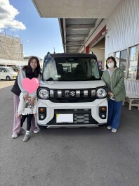 スペーシアギアご納車させていただきました！