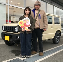 ジムニー納車いたしました！！！