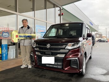 ソリオ、ご納車おめでとうございます♪