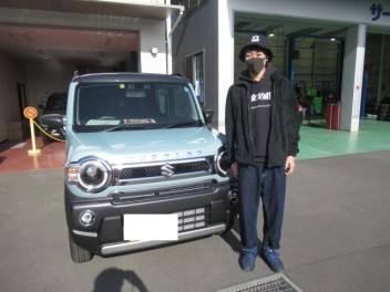 ハスラ－Jスタイル　納車式です！