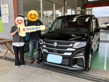 ソリオご納車です！！(*´▽｀*)