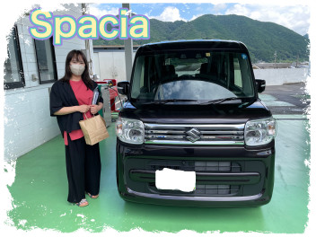 I様　スペーシア　納車させていただきました！！