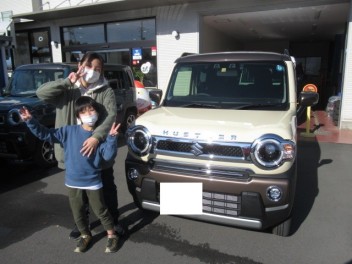 ハスラ－Jスタイル　納車式です！