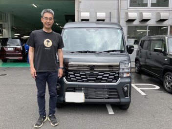F様、この度はエブリイワゴンご納車誠におめでとうございます☆