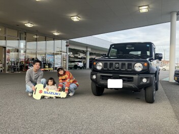 ジムニーシエラ、ご納車おめでとうございます♪