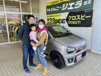 Ｙ様アルトワークスご納車、おめでとうございます！！