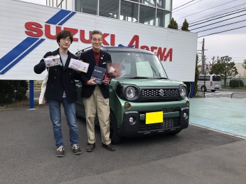 スペーシアギアご納車ありがとうございます！！