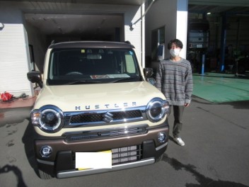 ハスラ－Jスタイル　納車式です！