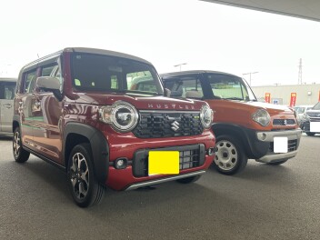 新ハスラー、ご納車おめでとうございます♪
