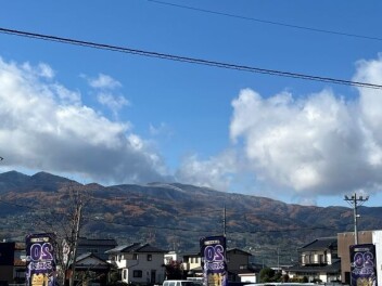 冬も間近ですね！