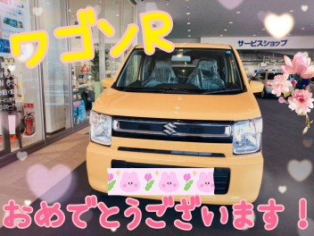 ワゴンＲをご納車させていただきました！