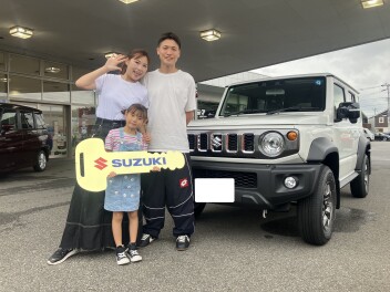 ジムニーノマド、ご納車おめでとうございます♪