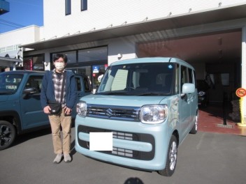 スペーシア　納車式です！