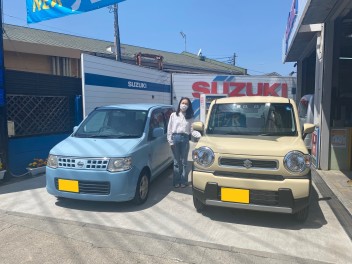 ハスラー ＨＹＢＲＩＤ Ｇ☆御納車☆致しました♪♪♪