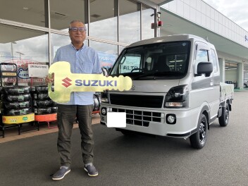 スーパーキャリイ、ご納車おめでとうございます♪