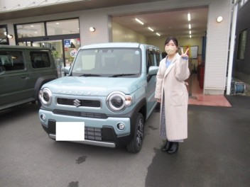 ハスラー　納車式です！